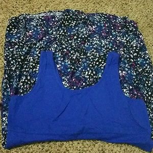 Flower print dress